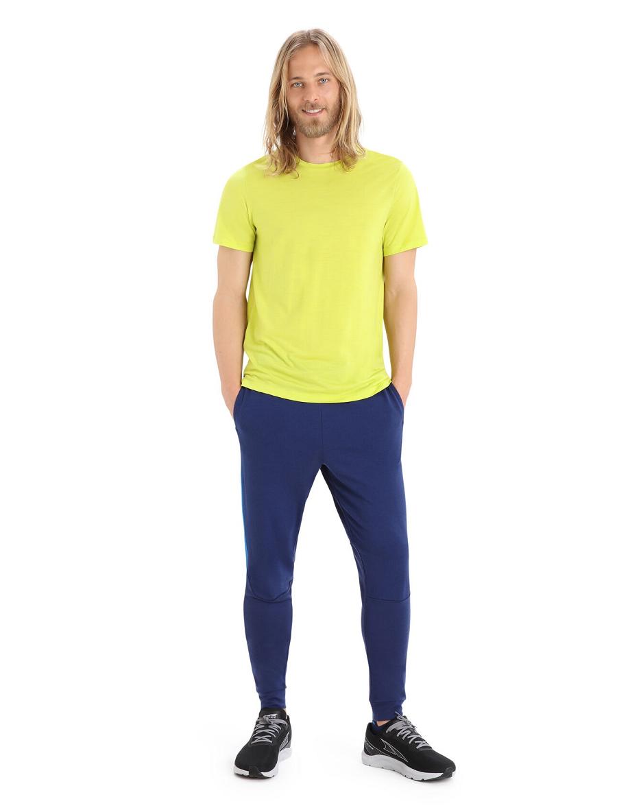 Men's Icebreaker ZoneKnit™ Merino Jogger Royal Navy / Lazurite | CA 1805ILHS